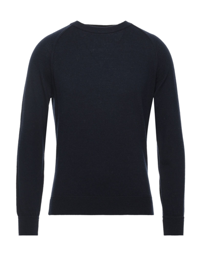 Bl'ker Sweaters In Dark Blue