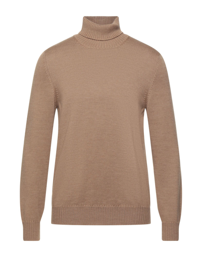 Gran Sasso Turtlenecks In Beige