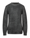 Roberto Collina Sweaters In Steel Grey