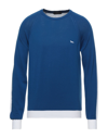 Harmont & Blaine Sweaters In Blue