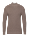 Gran Sasso Turtlenecks In Khaki