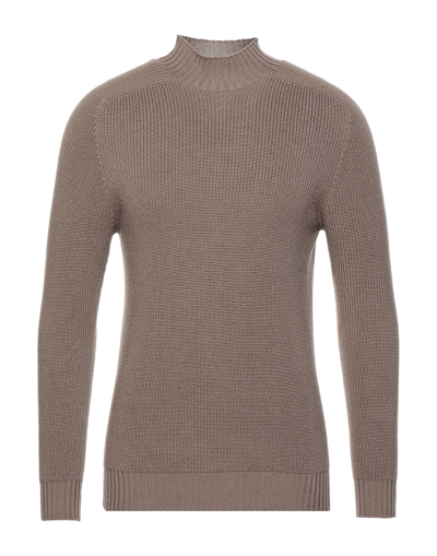 Gran Sasso Turtlenecks In Khaki