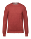 Gran Sasso Sweaters In Rust