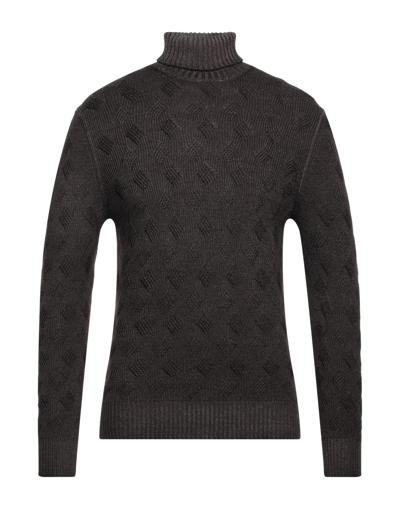 Gran Sasso Turtlenecks In Brown