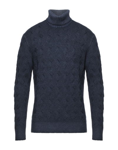 Gran Sasso Turtlenecks In Dark Blue