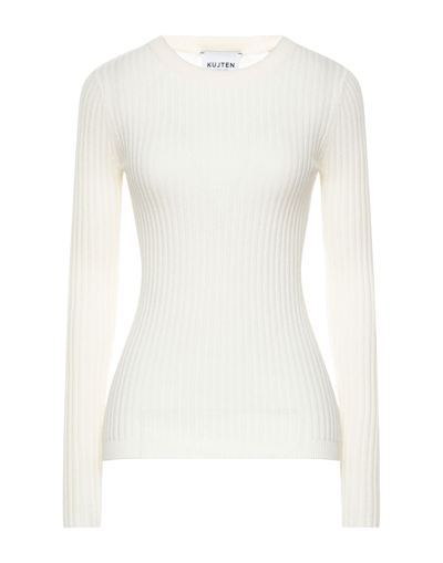 Kujten Sweaters In White