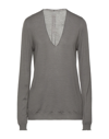 Rick Owens Sweaters In Khaki