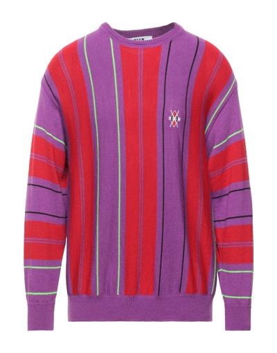 Msgm Sweaters In Purple