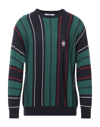 Msgm Sweaters In Dark Blue