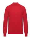 Msgm Turtlenecks In Red