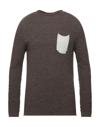 V2® Brand Sweaters In Khaki
