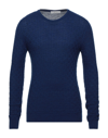 Vneck Sweaters In Bright Blue