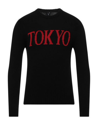 V2® Brand Sweaters In Black