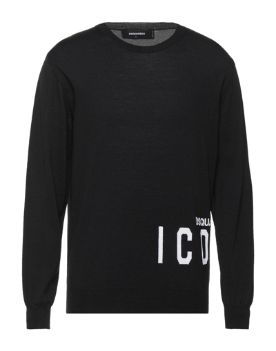Dsquared2 Sweaters In Black