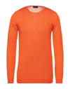 Roberto Collina Sweaters In Orange