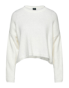 Gabardine Sweaters In White