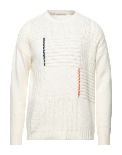 Grey Daniele Alessandrini Sweaters In White