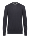 Alpha Studio Sweaters In Dark Blue