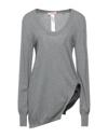Twinset Sweaters In Grey