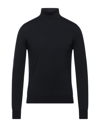 Alpha Studio Turtlenecks In Dark Blue