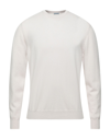 Malo Sweaters In White
