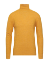 Roberto Collina Turtlenecks In Ocher