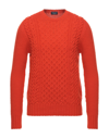 Drumohr Sweaters In Orange