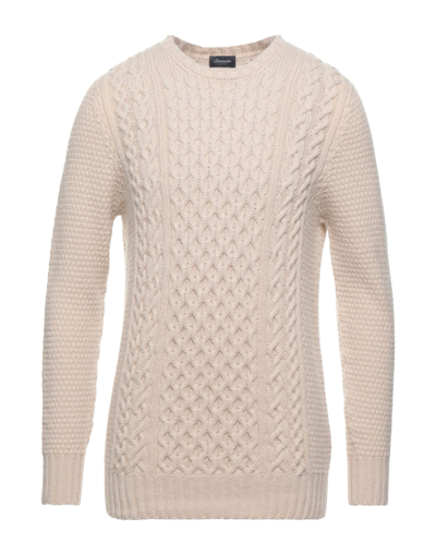 Drumohr Sweaters In Beige