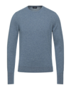 Drumohr Sweaters In Slate Blue