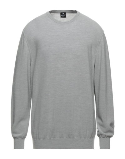 Andrea Fenzi Sweaters In Light Grey