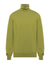 Alpha Studio Turtlenecks In Green