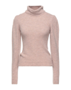 GABARDINE GABARDINE WOMAN TURTLENECK PINK SIZE S WOOL, ACRYLIC, ALPACA WOOL, VISCOSE