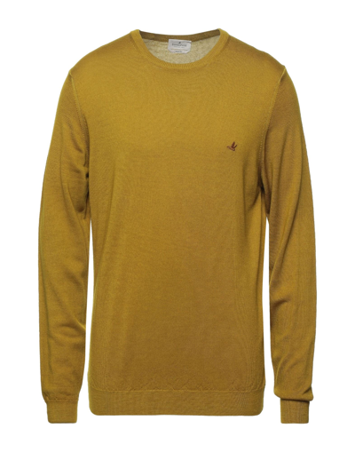 Brooksfield Sweaters In Ocher