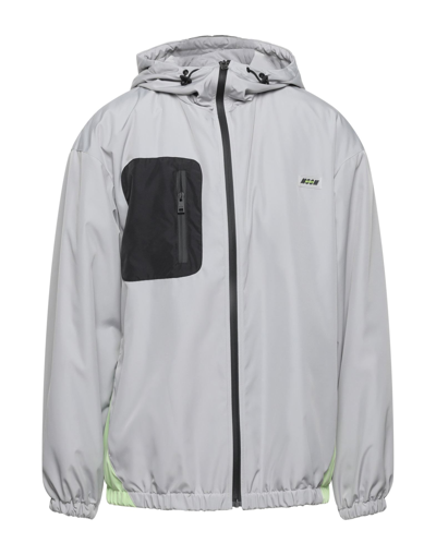 Msgm Jackets In Grey