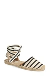 SOLUDOS LACE-UP ESPADRILLE SANDAL,FSA 817