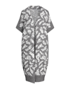 Peserico Overcoats In Grey