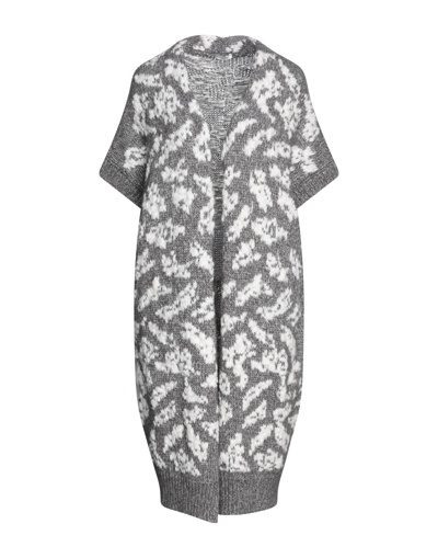 Peserico Overcoats In Grey