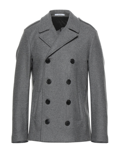 Aglini Coats In Grey