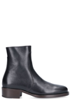 LEMAIRE LEMAIRE ROUND TOE ANKLE BOOTS