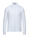 Mp Massimo Piombo Polo Shirts In White