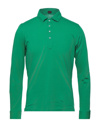 Mp Massimo Piombo Polo Shirts In Green