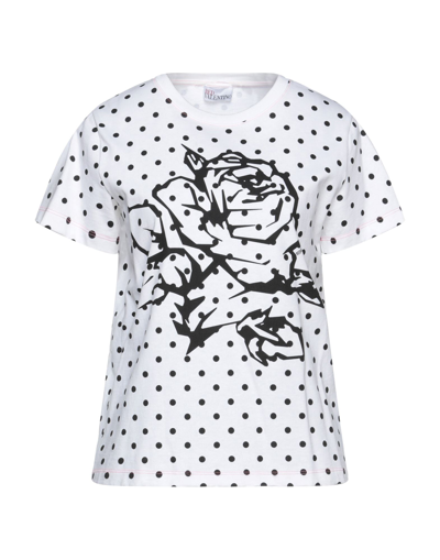 Red Valentino T-shirts In White