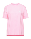 Msgm T-shirts In Pink