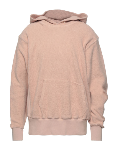 Les Tien Sweatshirts In Pastel Pink