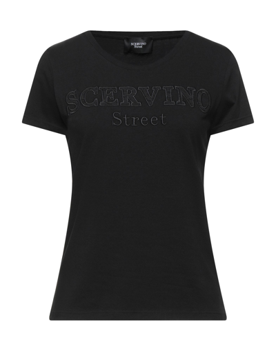 Scervino T-shirts In Black