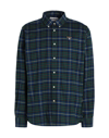 Barbour Shirts In Dark Green