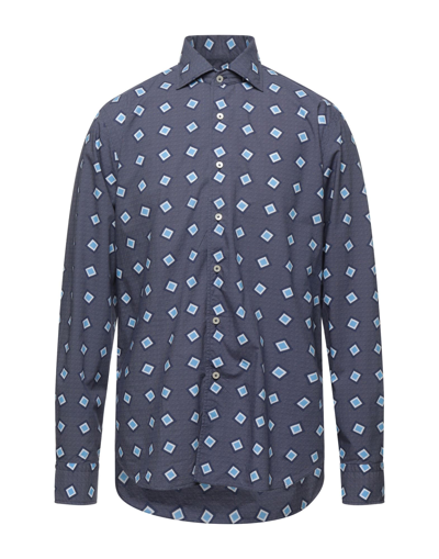 Alessandro Gherardi Shirts In Blue