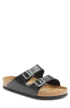 Birkenstock Arizona Soft Slide Sandal In Black