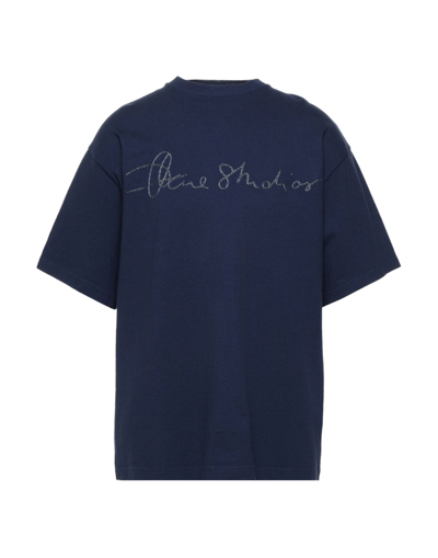 Acne Studios T-shirts In Blue