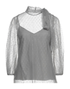 Red Valentino Blouses In Grey